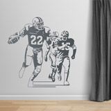 Wall Stickers: American football player 3