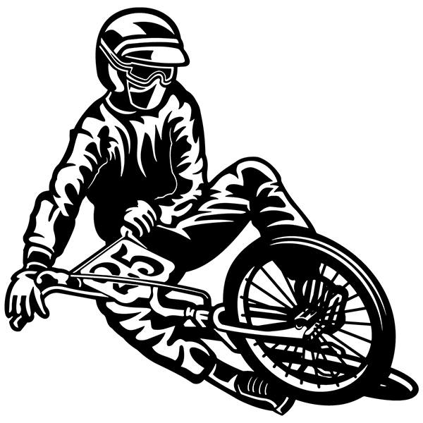 Wall Stickers: BMX Pirouette