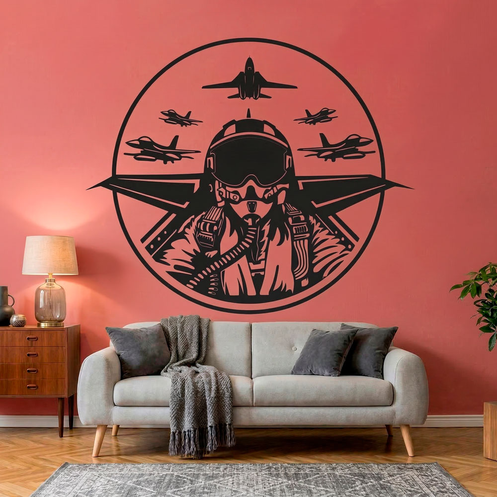 Wall Stickers: Top Gun