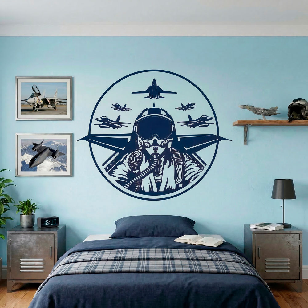 Wall Stickers: Top Gun