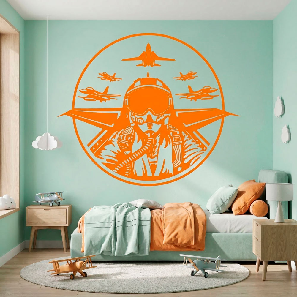Wall Stickers: Top Gun