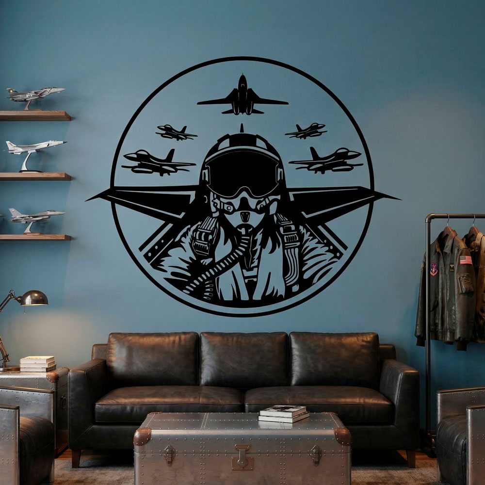 Wall Stickers: Top Gun