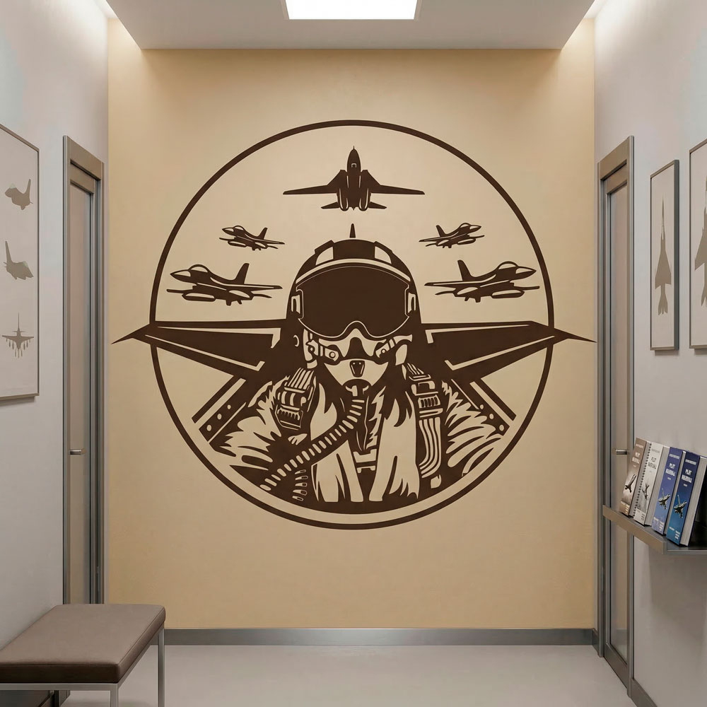 Wall Stickers: Top Gun