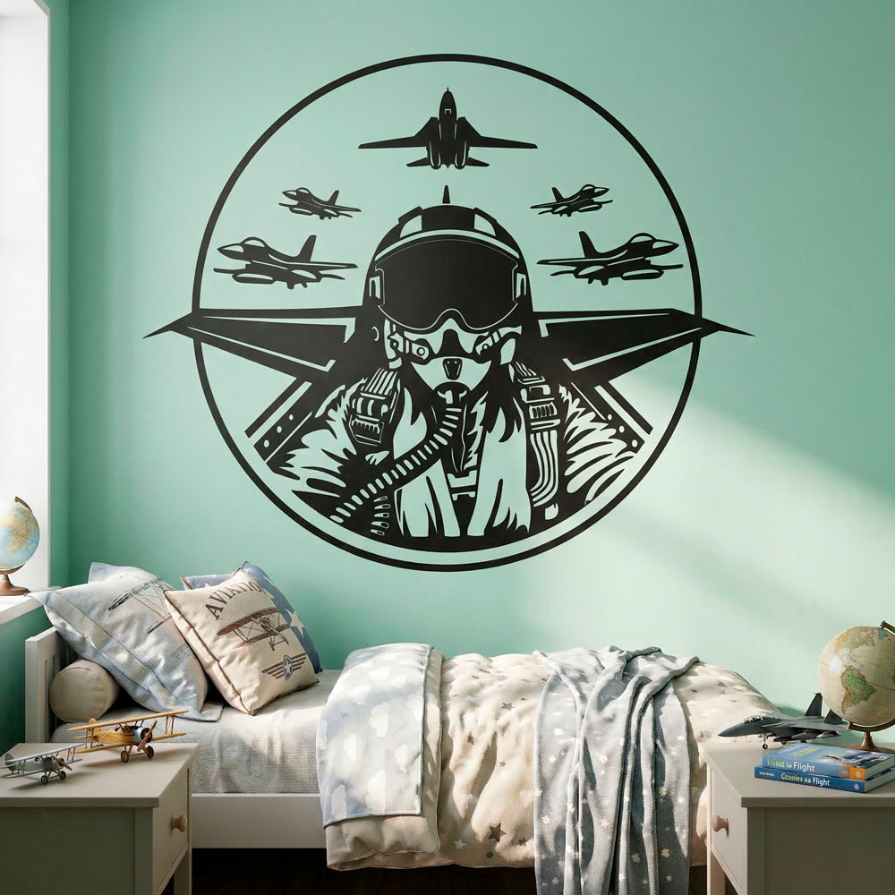 Wall Stickers: Top Gun