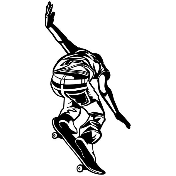 Wall Stickers: Skater falling