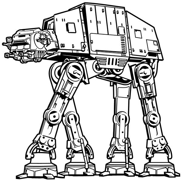 Wall Stickers: AT-AT