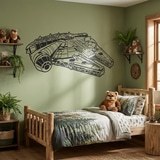 Wall Stickers: Millennium Falcon 12