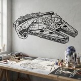 Wall Stickers: Millennium Falcon 15