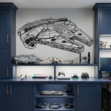 Wall Stickers: Millennium Falcon 16