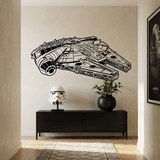 Wall Stickers: Millennium Falcon 18