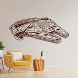 Wall Stickers: Millennium Falcon 3