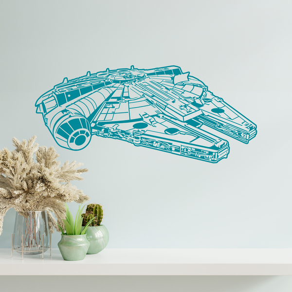 Wall Stickers: Millennium Falcon