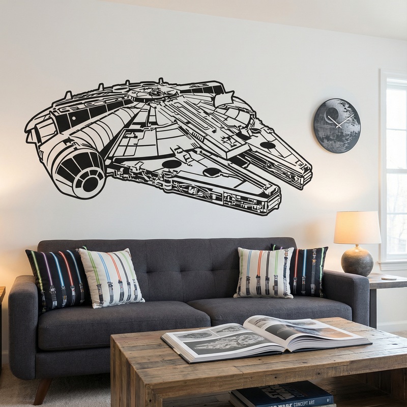 Wall Stickers: Millennium Falcon