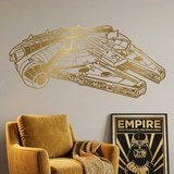 Wall Stickers: Millennium Falcon 7