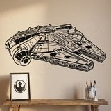 Wall Stickers: Millennium Falcon 8
