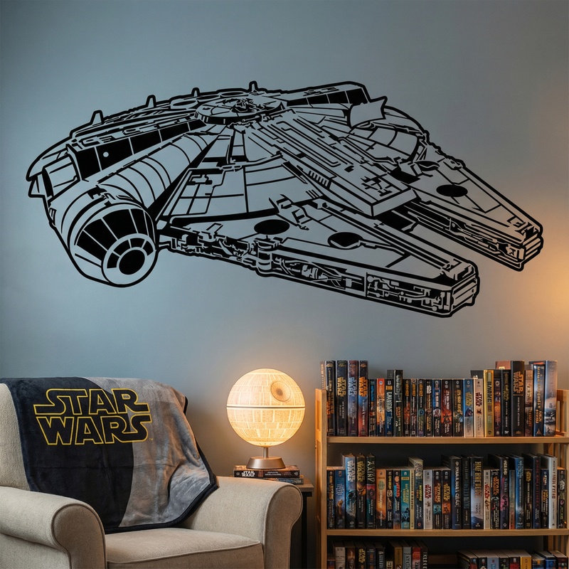 Wall Stickers: Millennium Falcon