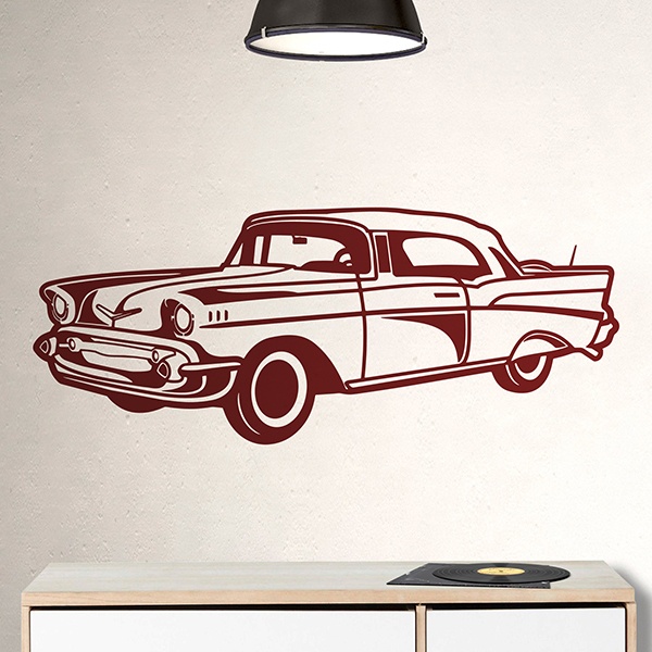 Wall Stickers: Antique car Cadillac