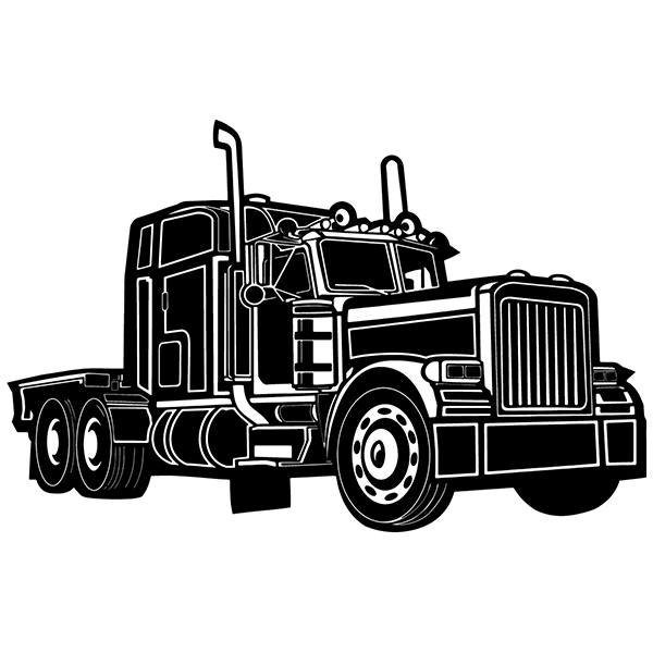 Wall Stickers: Kenworth truck