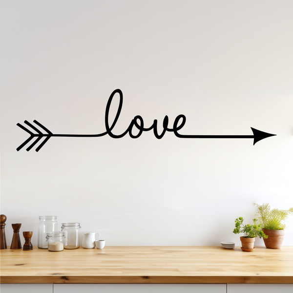 Wall Stickers: Arrow Love