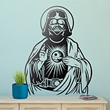 Wall Stickers: Darth Vader Sacred Heart 3