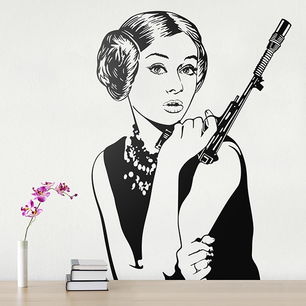 Wall Stickers: Audrey Leia 0