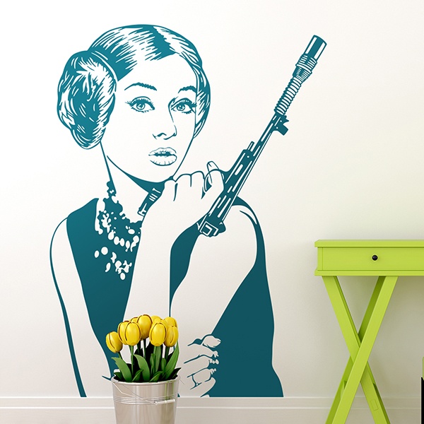 Wall Stickers: Audrey Leia