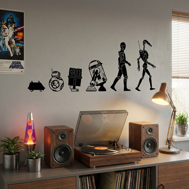 Wall Stickers: Evolution Droid