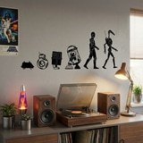 Wall Stickers: Evolution Droid 11