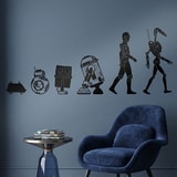 Wall Stickers: Evolution Droid 13