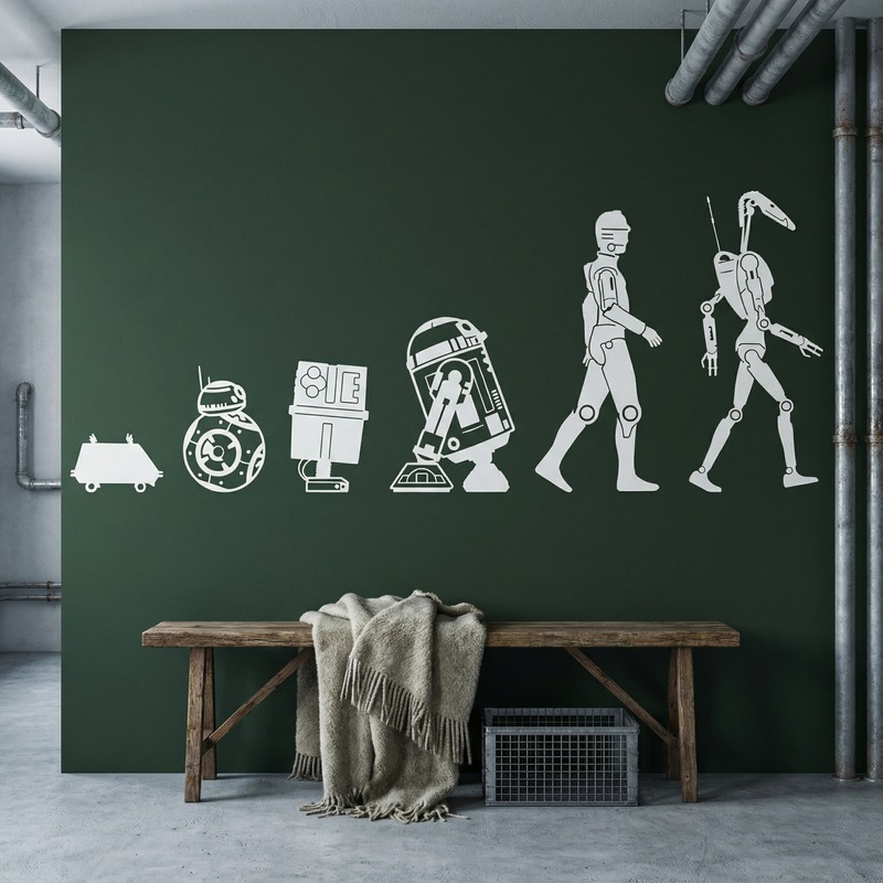 Wall Stickers: Evolution Droid