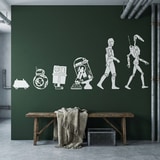 Wall Stickers: Evolution Droid 16