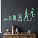Wall Stickers: Evolution Droid 17
