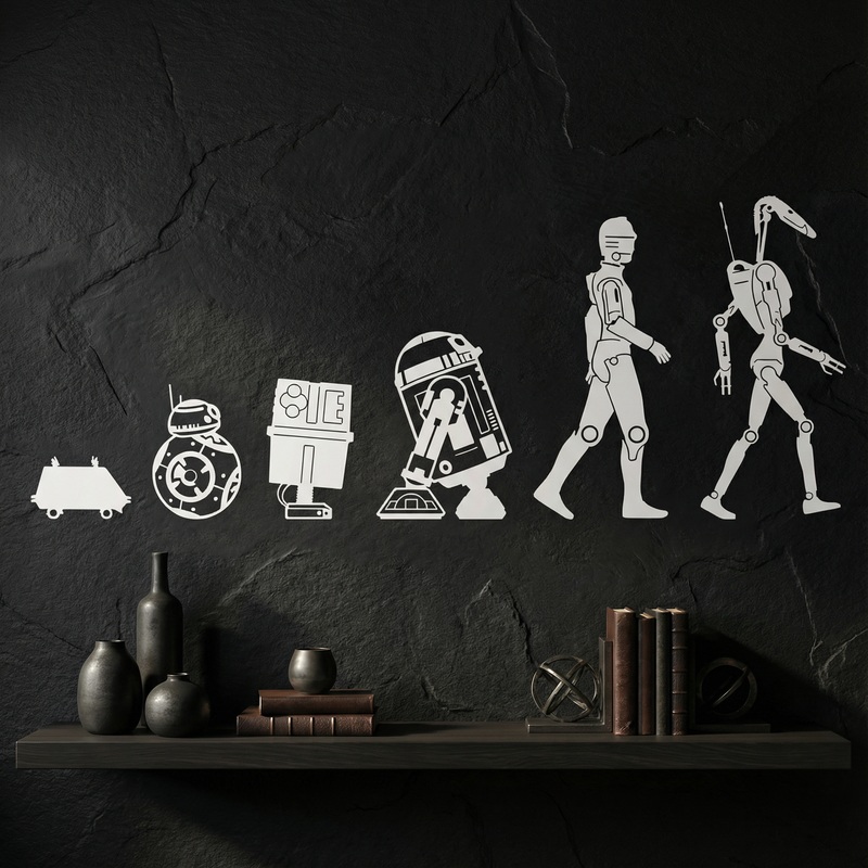 Wall Stickers: Evolution Droid