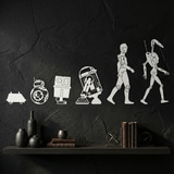 Wall Stickers: Evolution Droid 19
