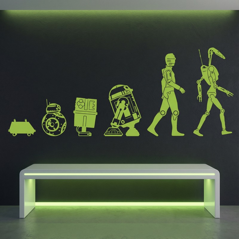 Wall Stickers: Evolution Droid
