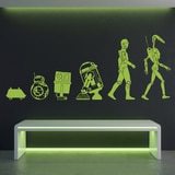 Wall Stickers: Evolution Droid 20
