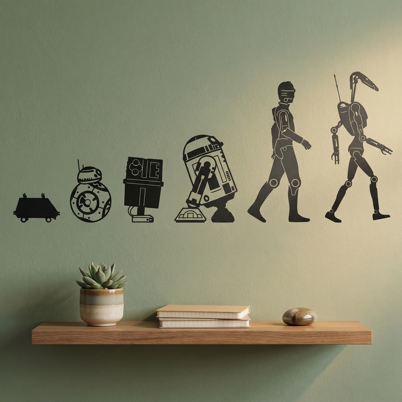 Wall Stickers: Evolution Droid