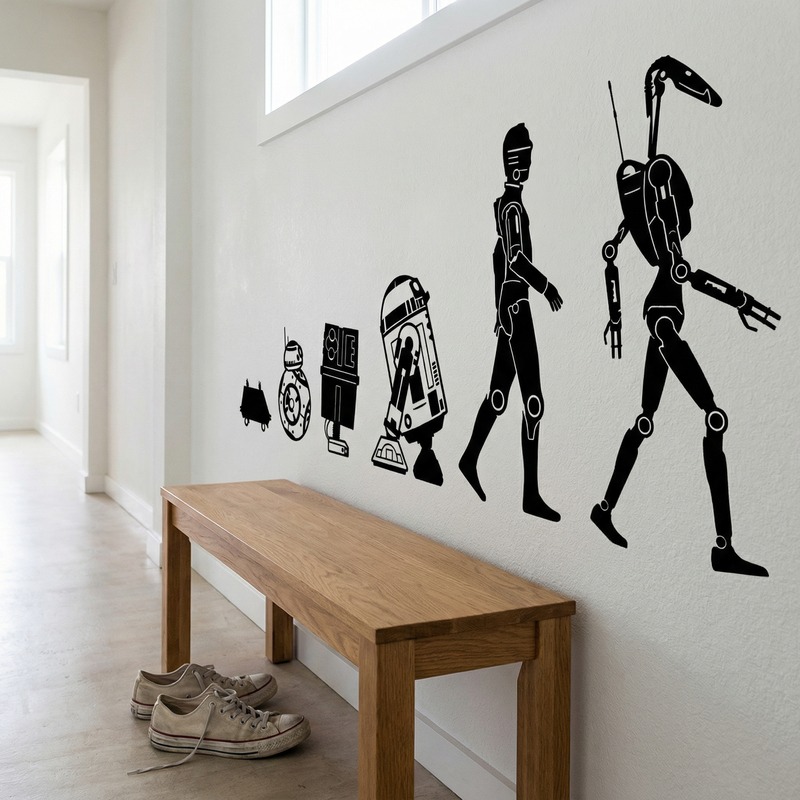 Wall Stickers: Evolution Droid