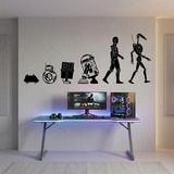Wall Stickers: Evolution Droid 7