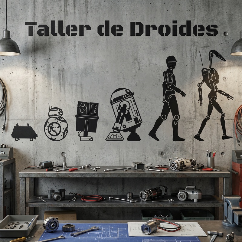 Wall Stickers: Evolution Droid