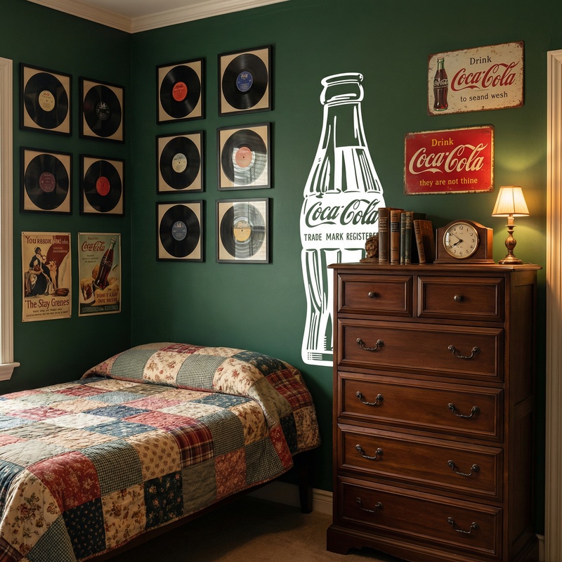 Wall Stickers: Coca Cola Warhol