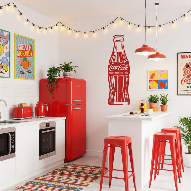 Wall Stickers: Coca Cola Warhol