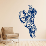 Wall Stickers: Motocross Trial 3