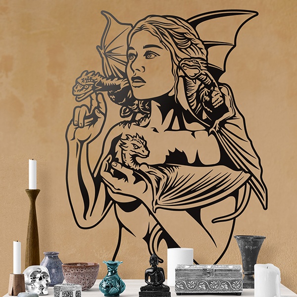 Wall Stickers: Daenerys Targaryen