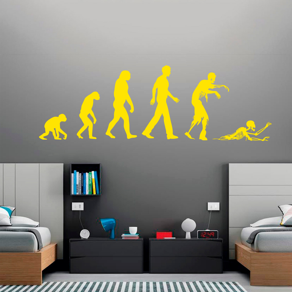 Wall Stickers: Evolution zombie