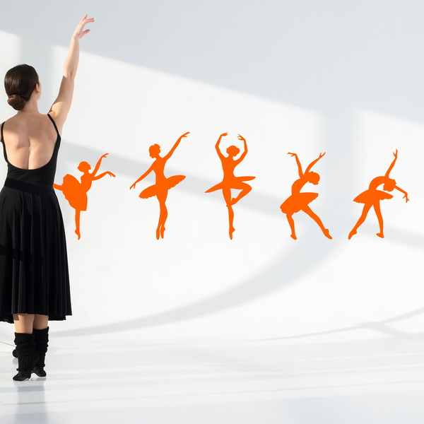 Wall Stickers: Ballet figures