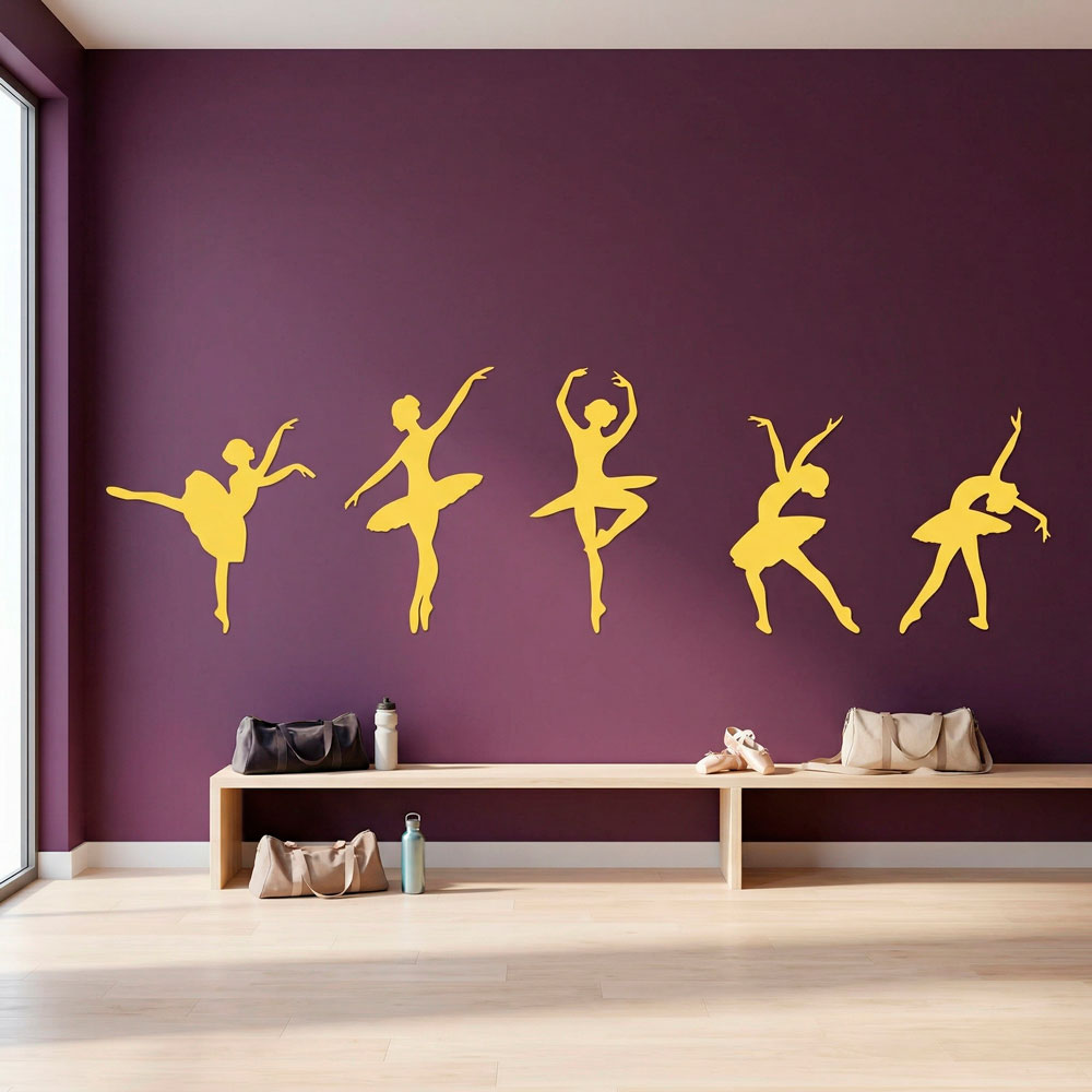 Wall Stickers: Ballet figures