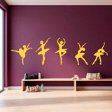 Wall Stickers: Ballet figures 11