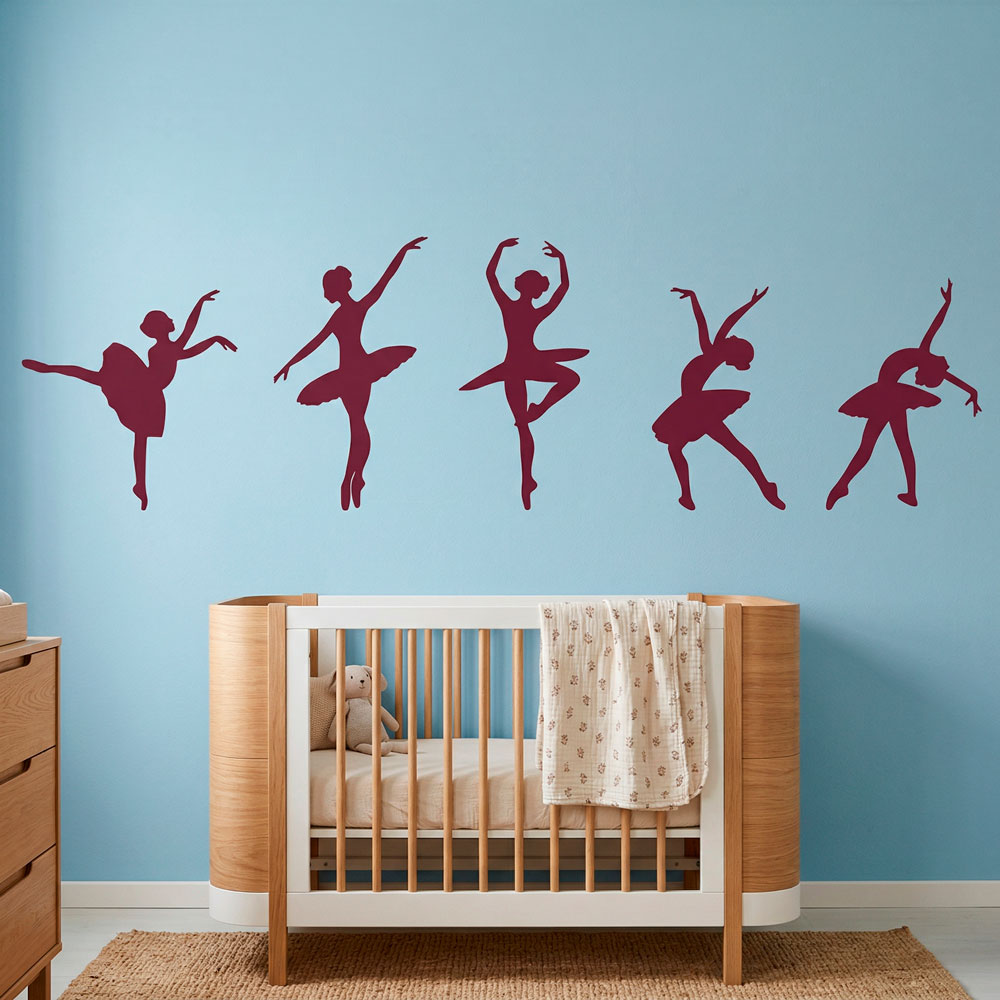 Wall Stickers: Ballet figures