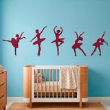 Wall Stickers: Ballet figures 13